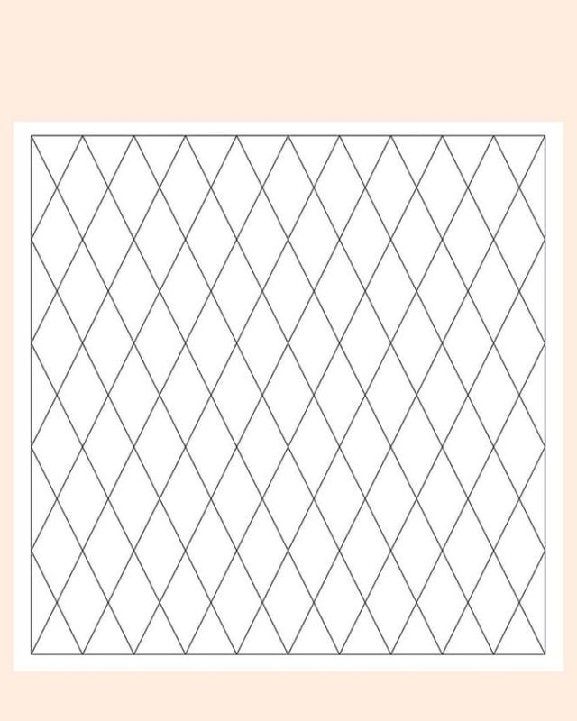 2″ Diamond Grid Panel