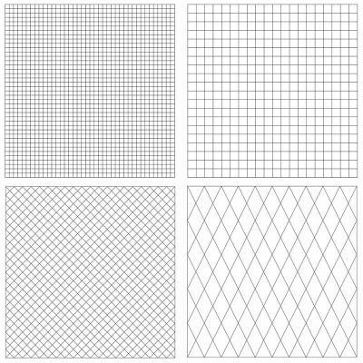 Pre-Printed Grid Practice Panels