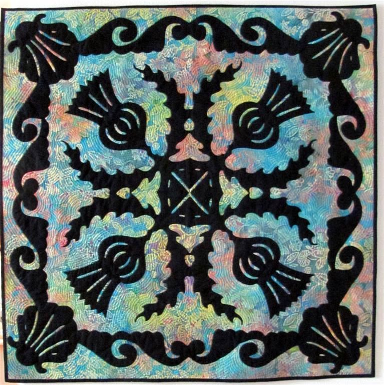 Tahitian Thistle quilt